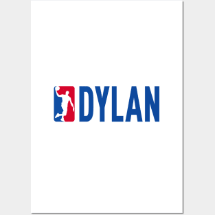 Dylan NBA Basketball Custom Player Your Name T-Shirt Posters and Art